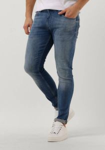 Purewhite Blauwe Skinny Jeans W1035 The Jone