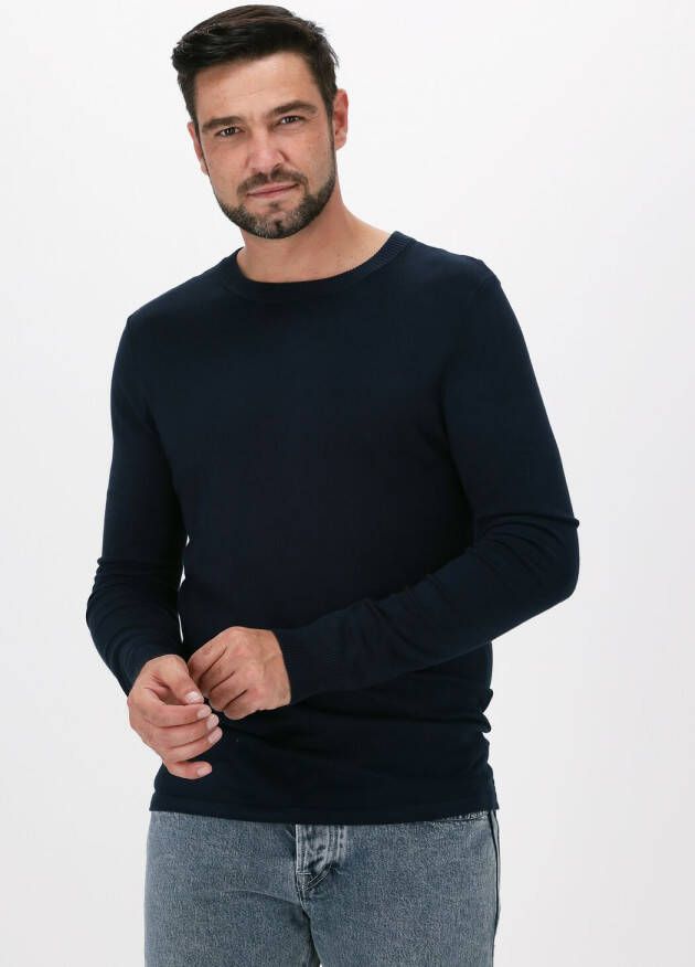 PUREWHITE Heren Truien & Vesten Essential Knit Crewneck Donkerblauw