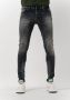 Purewhite Donkergrijze Skinny Jeans #the Dylan Super Skinny Fit Jeans With Scratches - Thumbnail 1