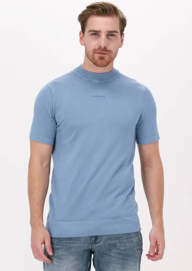 PUREWHITE Heren Polo's & T-shirts 22010803 Lichtblauw