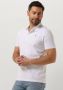 PUREWHITE Heren Polo's & T-shirts Polo With Button Placket And Small Print On Chest Wit - Thumbnail 1