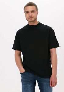 Purewhite Zwarte T-shirt 22010101