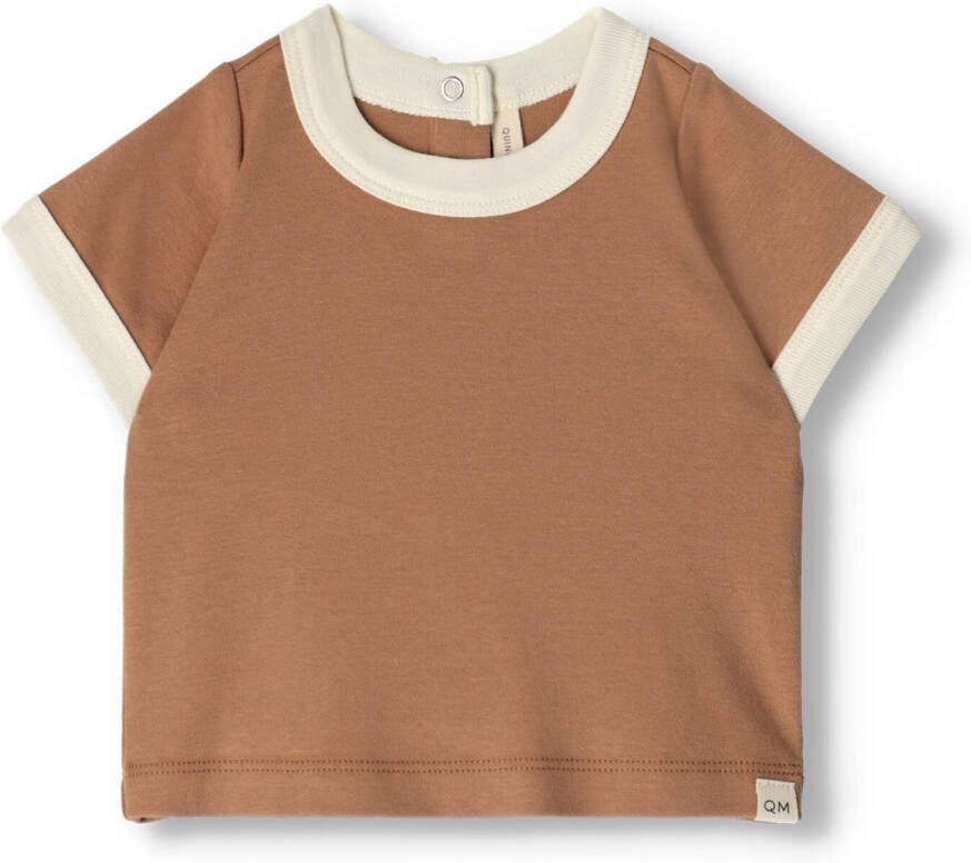 QUINCY MAE Baby Tops & T-shirts Ringer Tee Bruin