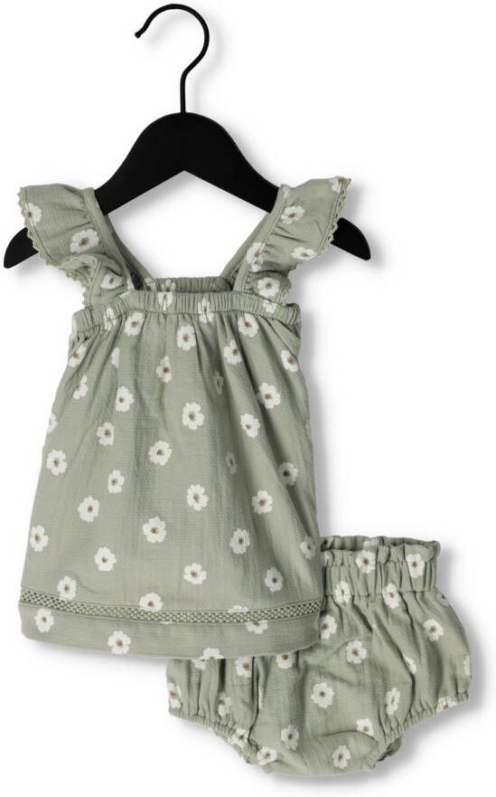QUINCY MAE Baby Jurken & Rokken Ruffle Tank Dress Mint