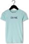Raizzed T-shirt met logo lichtblauw Jongens Katoen Ronde hals Logo 140 - Thumbnail 1