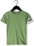 Raizzed T-shirt R123KBN30004 met logo lichtgroen Jongens Katoen Ronde hals 128 - Thumbnail 1