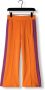 Raizzed high waist loose fit broek Sula met zijstreep oranje paars Meisjes Polyester 104 - Thumbnail 1