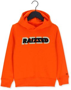 Raizzed hoodie Wilkes met logo oranje