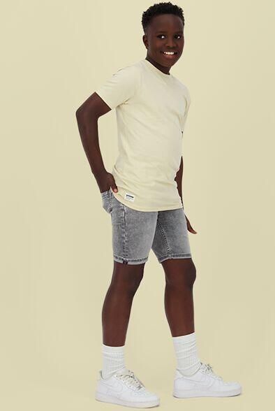 Raizzed regular fit denim bermuda dark grey stone - Foto 2