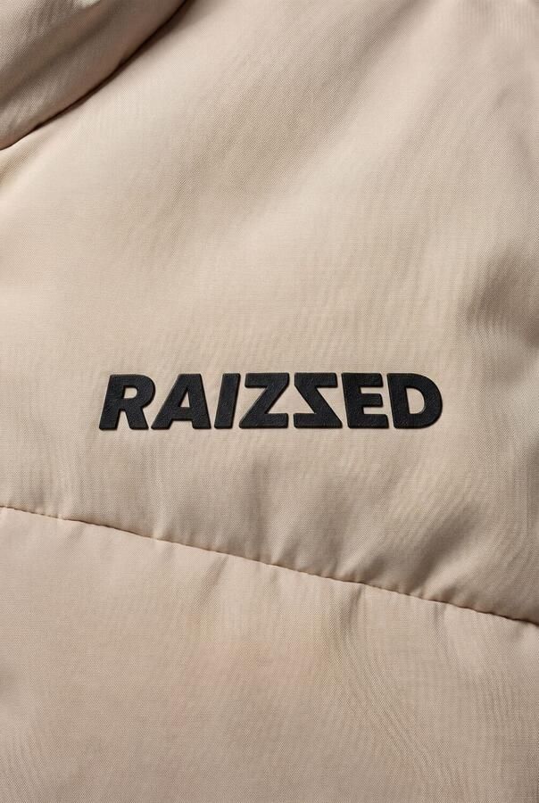 Raizzed pufferjas beige Jongens Polyester Capuchon Meerkleurig