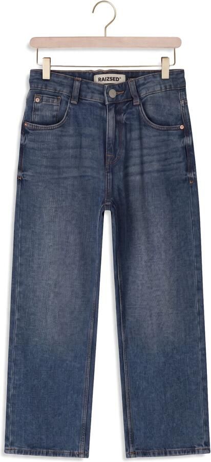 Raizzed Hanoi baggy loose fit jeans mediumblauw