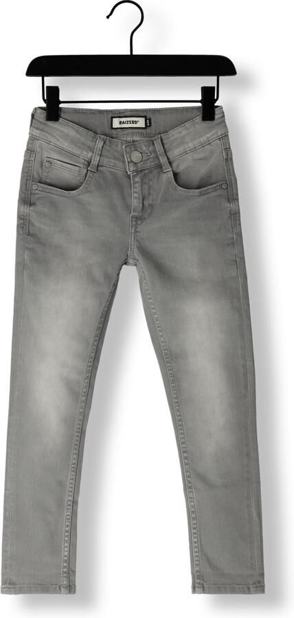 Raizzed skinny jeans Tokyo mid grey stone Grijs Jongens Stretchdenim 134 - Foto 3