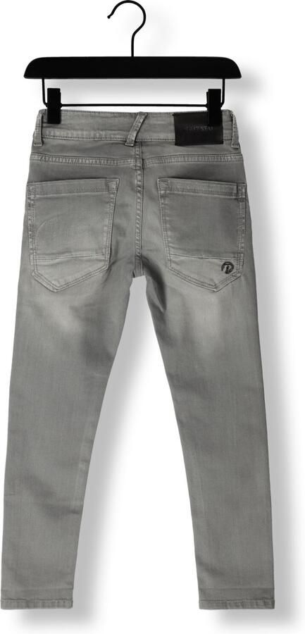 Raizzed skinny jeans Tokyo mid grey stone Grijs Jongens Stretchdenim 134 - Foto 2