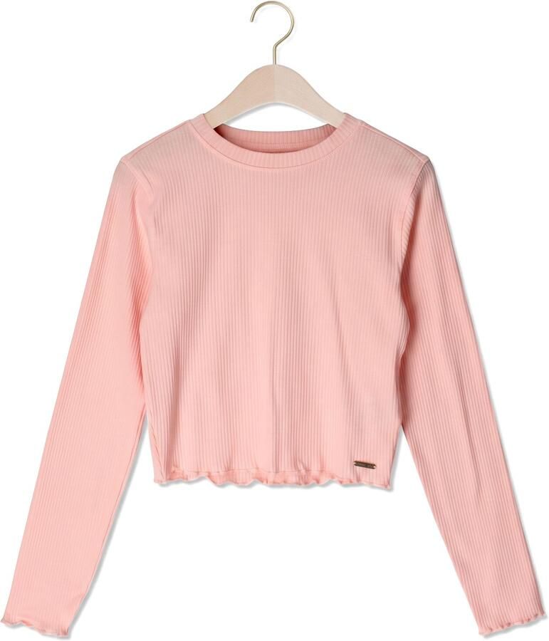 Howlin' Stretch-katoenen broek met textuur Bruin
