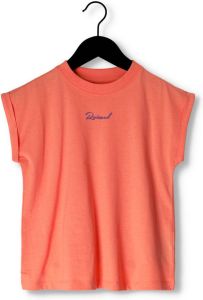 Raizzed T-shirt Ellen met logo zalm