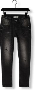 Raizzed skinny jeans Tokyo Crafted met slijtage vintage black