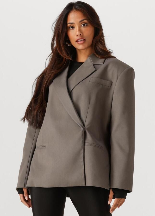 REFINED DEPARTMENT Dames Blazers Adele Antraciet - Foto 4