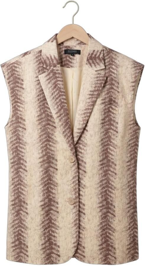 REFINED DEPARTMENT Dames Blazers Spencer Creme - Foto 4