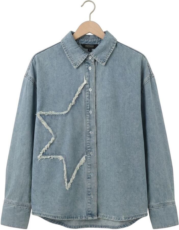 REFINED DEPARTMENT Dames Blouses Ginny Lichtblauw - Foto 2