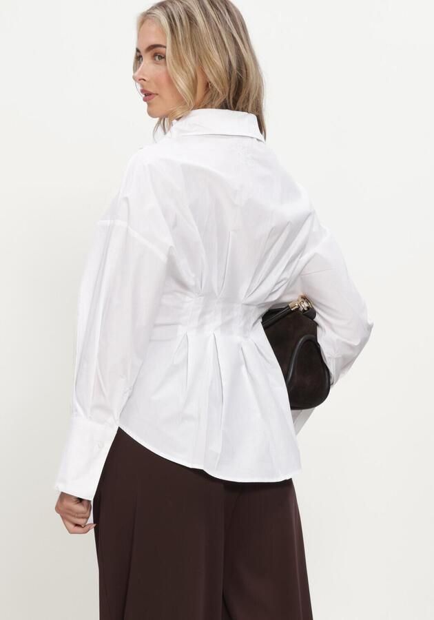 REFINED DEPARTMENT Dames Blouses Ladies Woven Taillered Blouse Guusje Wit - Foto 3