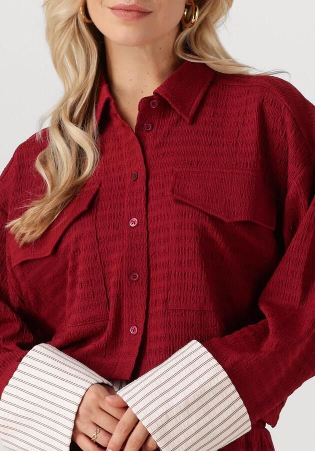 REFINED DEPARTMENT Dames Blouses Lyloe Bordeaux - Foto 2