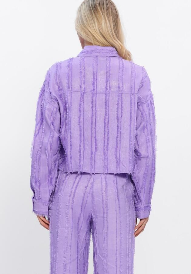 REFINED DEPARTMENT Dames Blouses Saden Paars - Foto 2