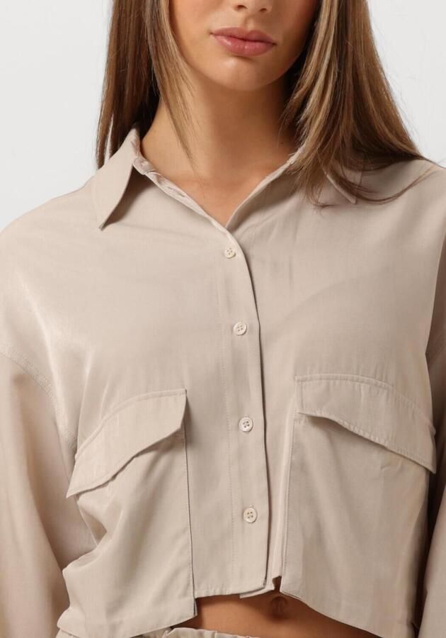 Refined Department Beige Blouse Tina Beige Dames - Foto 3
