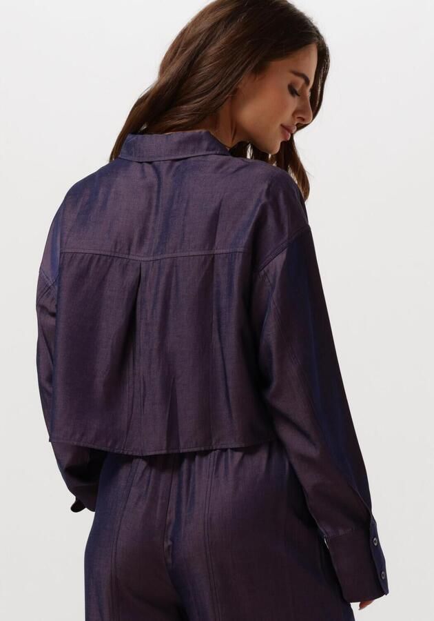 Refined Department Tina Blouse Lange Mouw Purple Dames - Foto 2