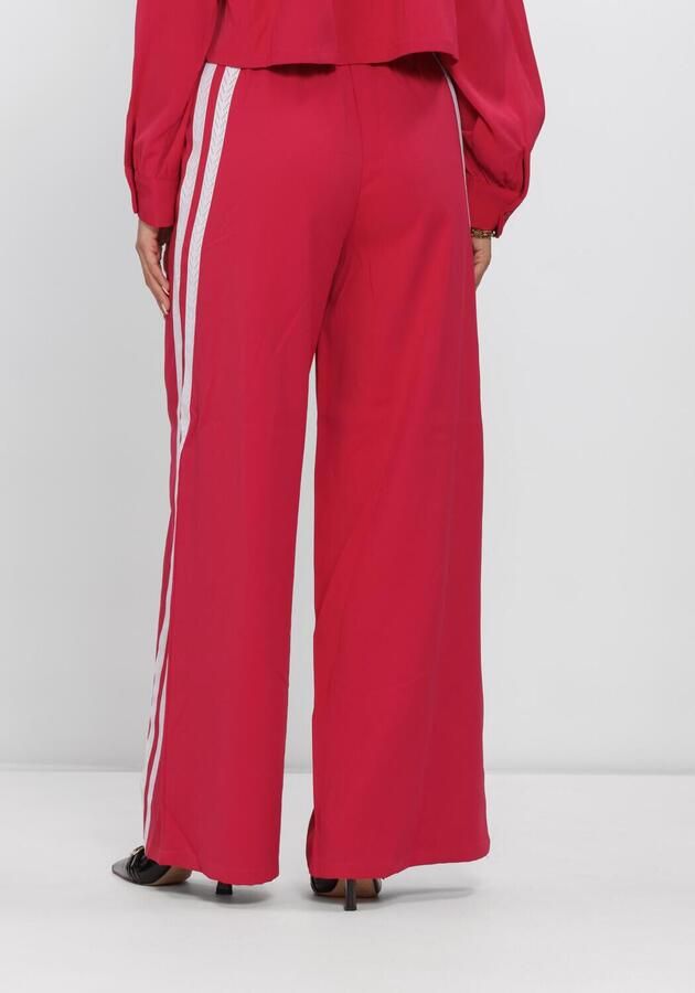 Refined Department wide leg regular waist pantalon rood - Foto 2