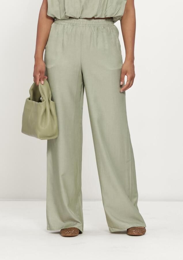 REFINED DEPARTMENT Dames Broeken Ladies Woven Flowy Wide Leg Pants Nova Mint
