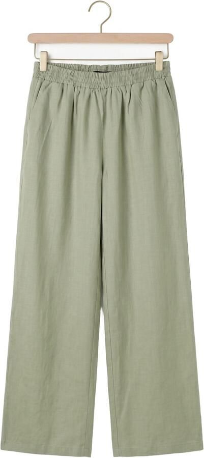 REFINED DEPARTMENT Dames Broeken Ladies Woven Flowy Wide Leg Pants Nova Mint - Foto 4