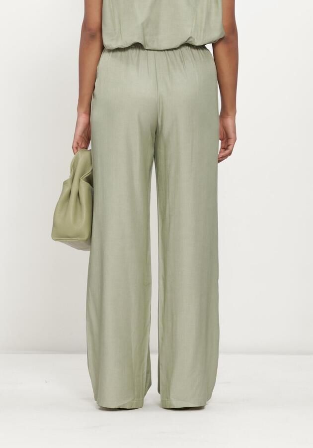 REFINED DEPARTMENT Dames Broeken Ladies Woven Flowy Wide Leg Pants Nova Mint - Foto 2