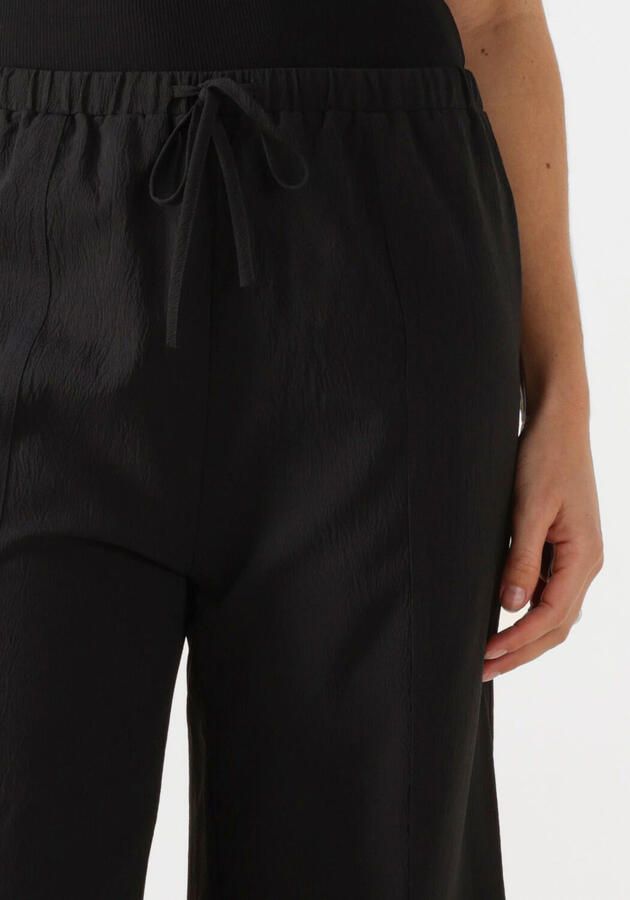 Refined Department wide leg high waist broek zwart - Foto 2