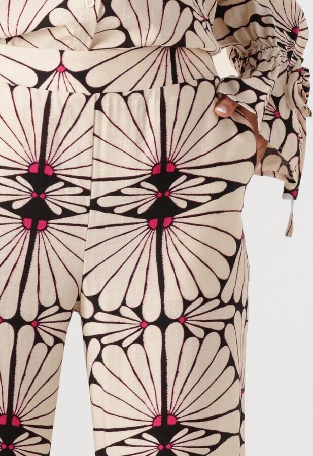 Refined Department wide leg regular waist broek beige - Foto 2