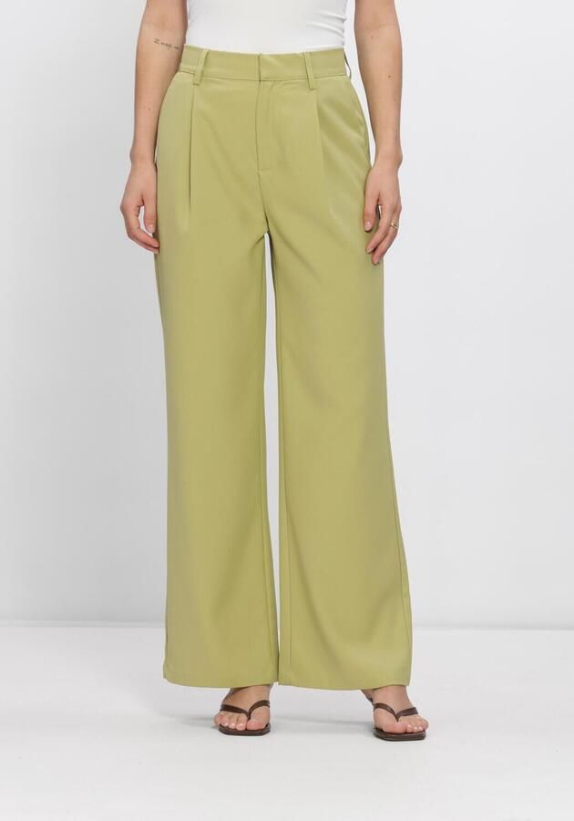 Refined Department straight regular waist pantalon lichtgroen