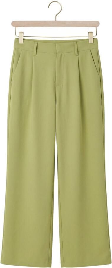 Refined Department straight regular waist pantalon lichtgroen - Foto 4