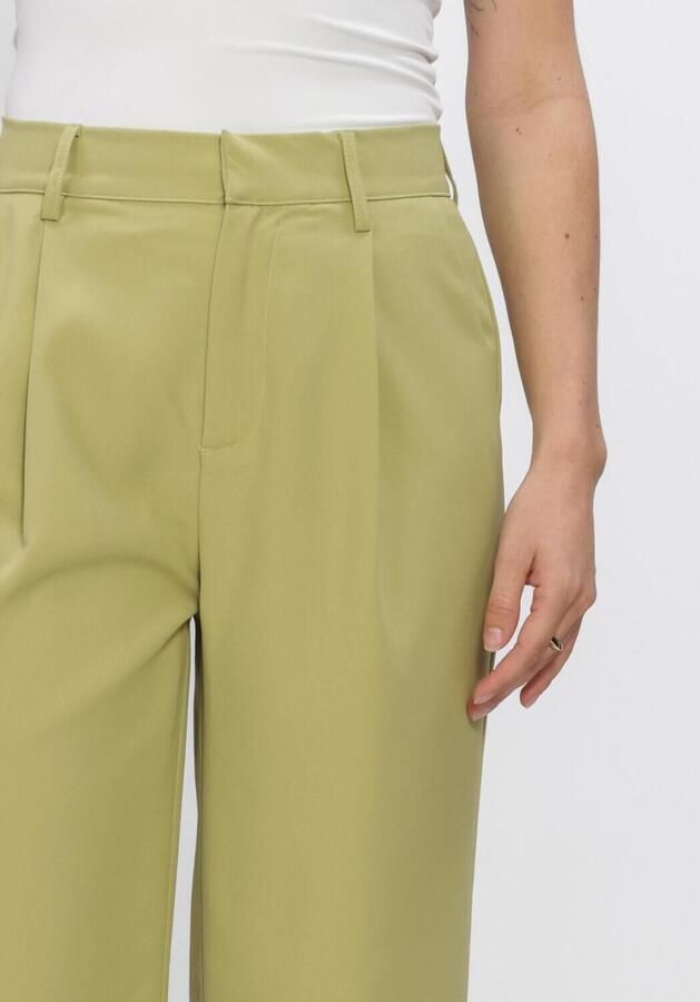 Refined Department straight regular waist pantalon lichtgroen - Foto 3
