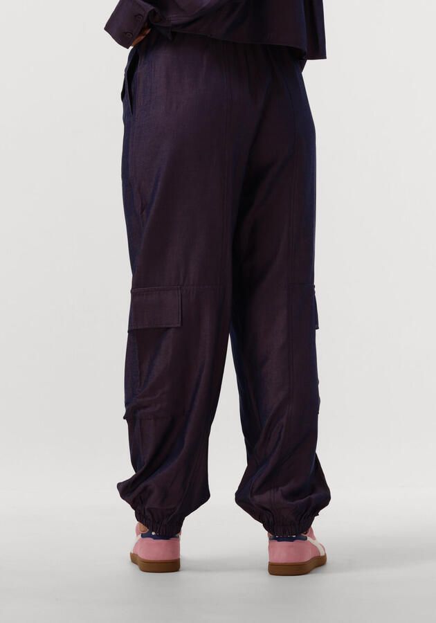 Refined Department Stijlvolle Vikki Broek Purple Dames
