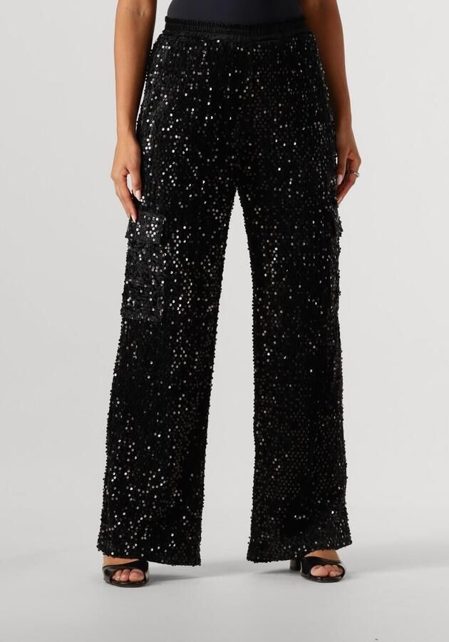 Refined Department Veelzijdige Yuma Cargobroek Black Dames - Foto 4