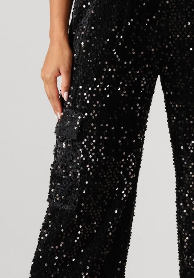 Refined Department Veelzijdige Yuma Cargobroek Black Dames - Foto 2