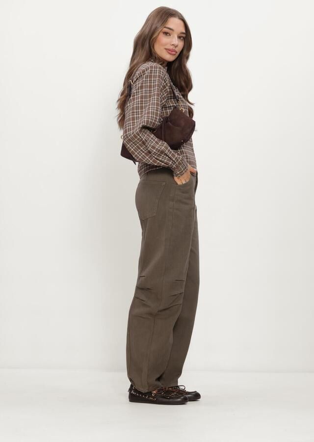 REFINED DEPARTMENT Dames Blouses Ladies Woven Blouse Small Check Syd Bruin - Foto 2