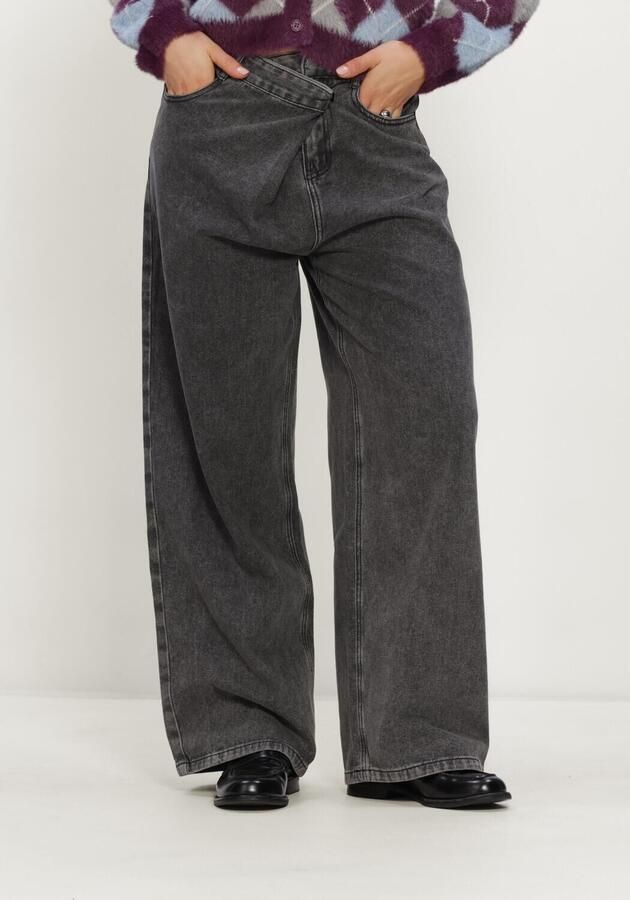 REFINED DEPARTMENT Dames Jeans Ladies Woven Denim Jelene Grijs