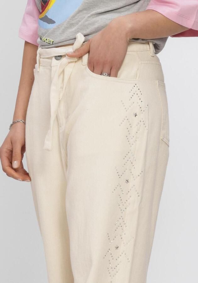 REFINED DEPARTMENT Dames Jeans Payton Ecru - Foto 3