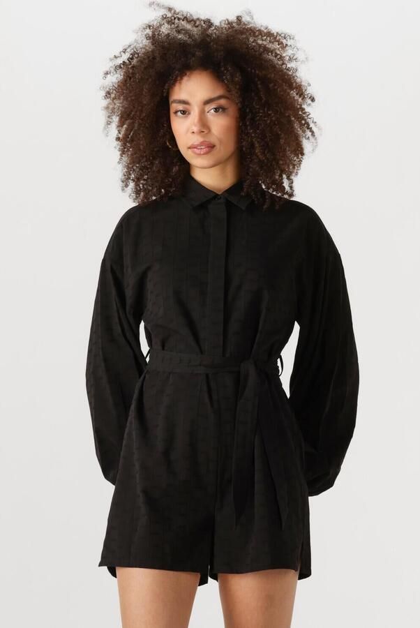 REFINED DEPARTMENT Dames Jumpsuits Delphine Zwart - Foto 4