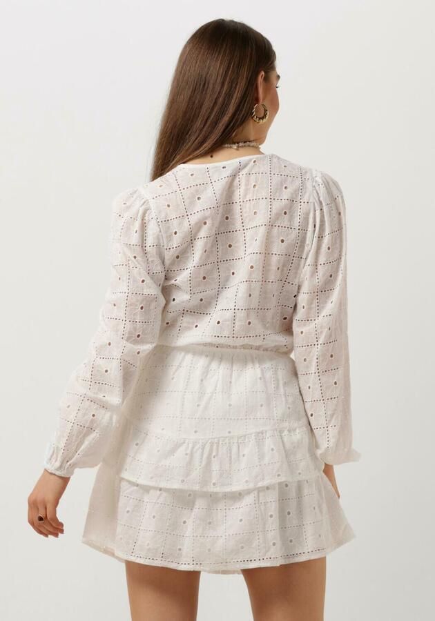 Refined Department Eloise Mini Jurk Elegant Wit White Dames