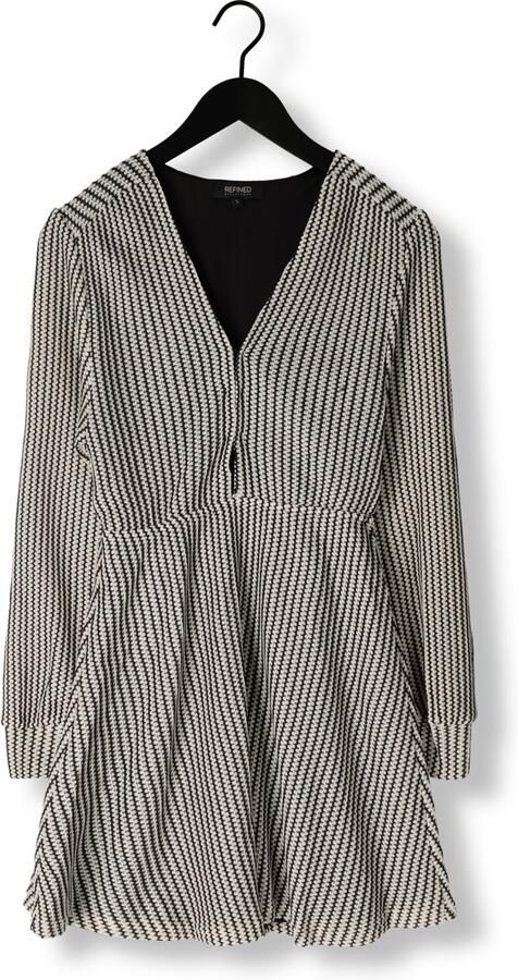 Refined Department Gebreide Mini Jurk Sheida Multicolor Dames - Foto 3