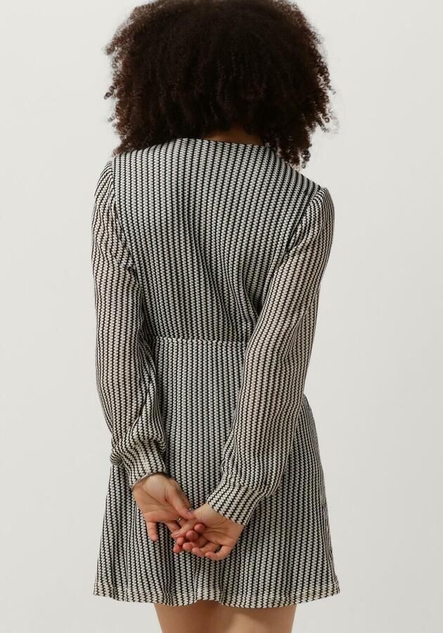 Refined Department Gebreide Mini Jurk Sheida Multicolor Dames