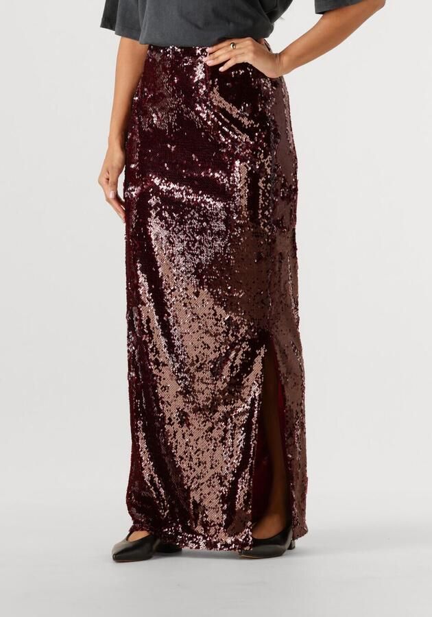 REFINED DEPARTMENT Dames Rokken Beau Bordeaux - Foto 4