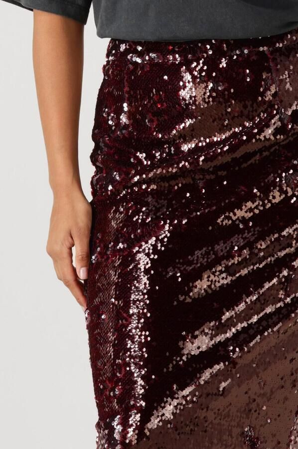 REFINED DEPARTMENT Dames Rokken Beau Bordeaux - Foto 2