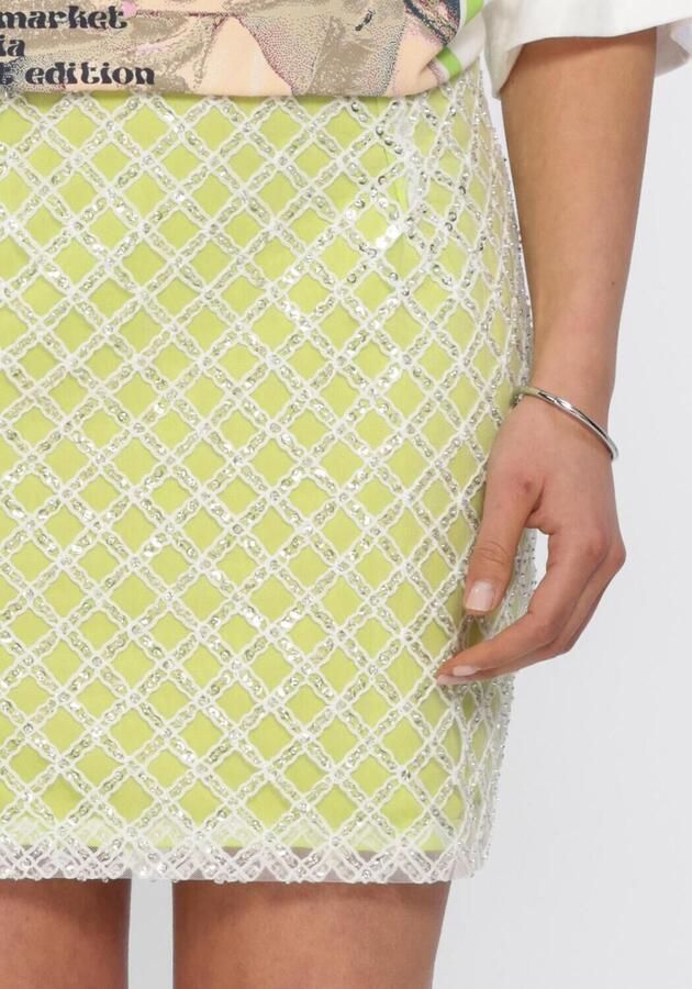 REFINED DEPARTMENT Dames Rokken Yael Lime - Foto 4